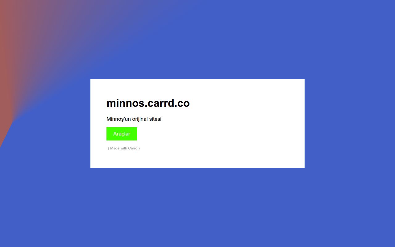 Carrd profile picture for @minnos